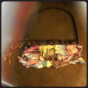 Fun and Frilly Vintage Mary Francis Bag!
